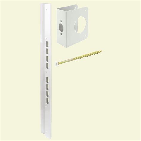 door reinforcement home depot|residential door jamb reinforcement plate.